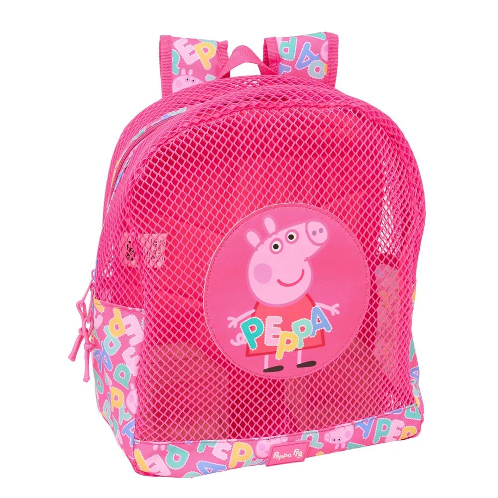 Safta Peppa Pig Rucksack Mit Rollen, Multicolor