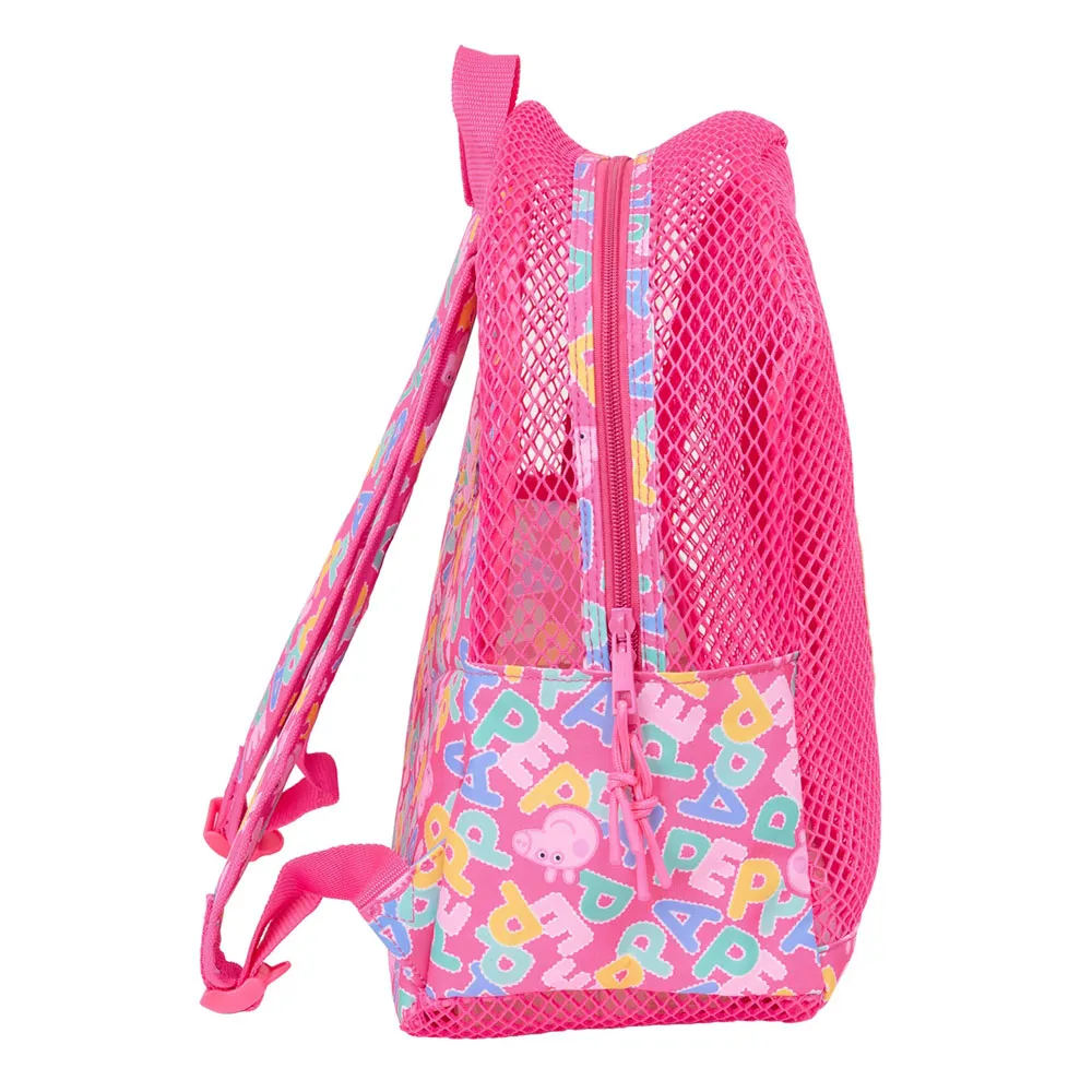 Safta Peppa Pig Rucksack Mit Rollen, Multicolor