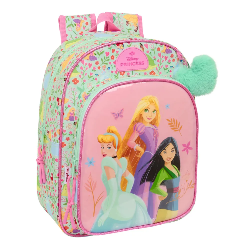Safta Small Princesas Disney Bloom Rucksack, Multicolor