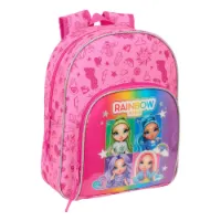 Safta Small Rainbow High Shine Rucksack