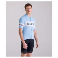 Santini Bianchi Retro 2025 Kurzarm-radtrikot