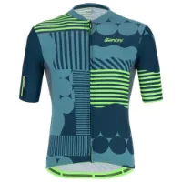 Santini Delta Optic Kurzarm-radtrikot