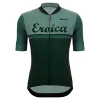 Santini Eroica Valle Kurzarm-radtrikot
