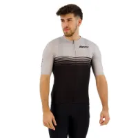 Santini Noir Kurzarm-radtrikot
