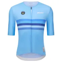 Santini Uci World Champion Belgium 2025 Kurzarm-radtrikot