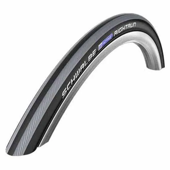 Schwalbe Rightrun Active K-guard 24´´ X 25 Steifer Urbanreifen, Grey stripes, 24" x 25
