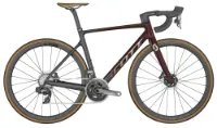 SCOTT Addict RC 10 Red Tint Carbon 2024 28" Diamant