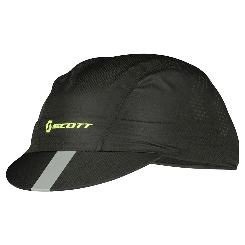 SCOTT Performance Kappe, Black / sulphur yellow