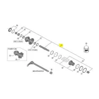 Shimano Fh-m9111 Nabenachse