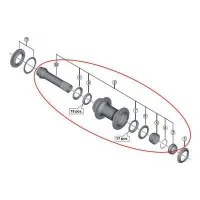 Shimano Hb M8010 Deore Xt Front Buchse