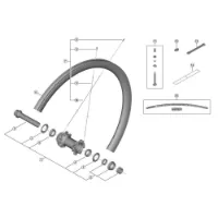 Shimano Wh-r9270-c50-tu-f Rechtsschraube