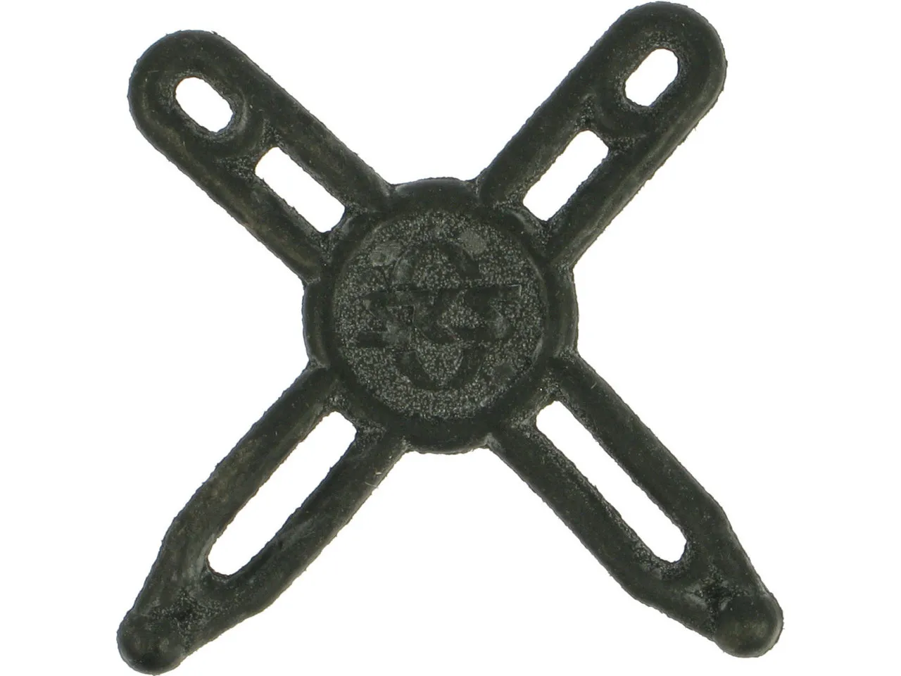 SKS Kreuzgummi Halterung, Schwarz