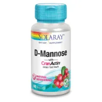 Solaray D-mannose+cranactin Nahrungsergänzungsmittel 60 Einheiten