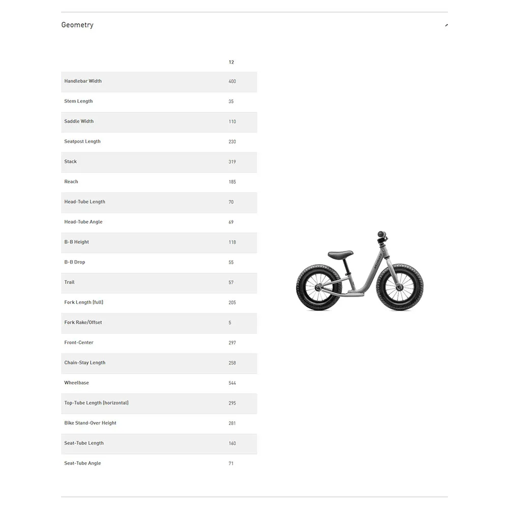 Specialized Hotwalk Int 12´´ 2025 Laufrad