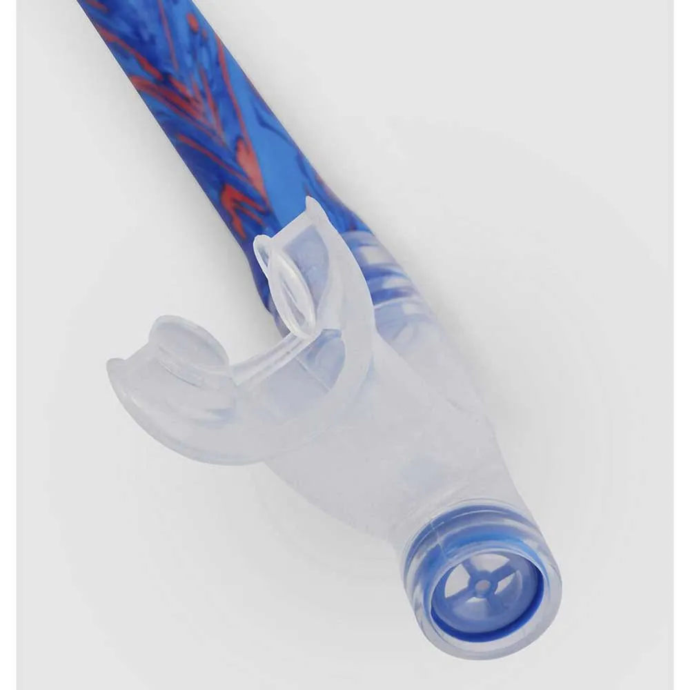 Speedo Frontal Schnorchel, Bllue flame / pool blue / fluo tangerine