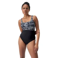 Speedo Shaping Contoureclipse Printed Badeanzug