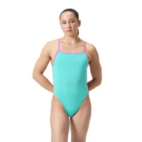 Speedo Solid V-back Badeanzug