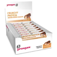 SPONSER Crunchy Proteinriegelbox Himbeere 50g 12 Einheiten