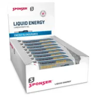 SPONSER Liquid Plus Schachtel Mit Energiegelen 70g 18 Einheiten