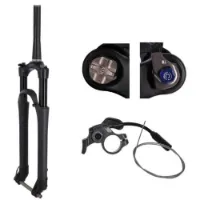 SR Suntour Axonwerx Pcs Rl-rc 15ql Ti Carbon Taper Sl 272 Ahead Mtb-gabel