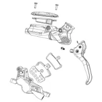 SRAM Bremsbeläge Disc für Trail / GUIDE / G2