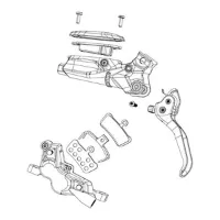 SRAM Code 2011-2016 Organische Scheibenbremsbeläge 20 Paare