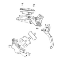 SRAM Mtb Organic/steel Road/elixir/db Organische Scheibenbremsbeläge 20 Paare