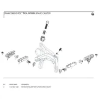 SRAM S900 Direct Mount Ersatzteilkit