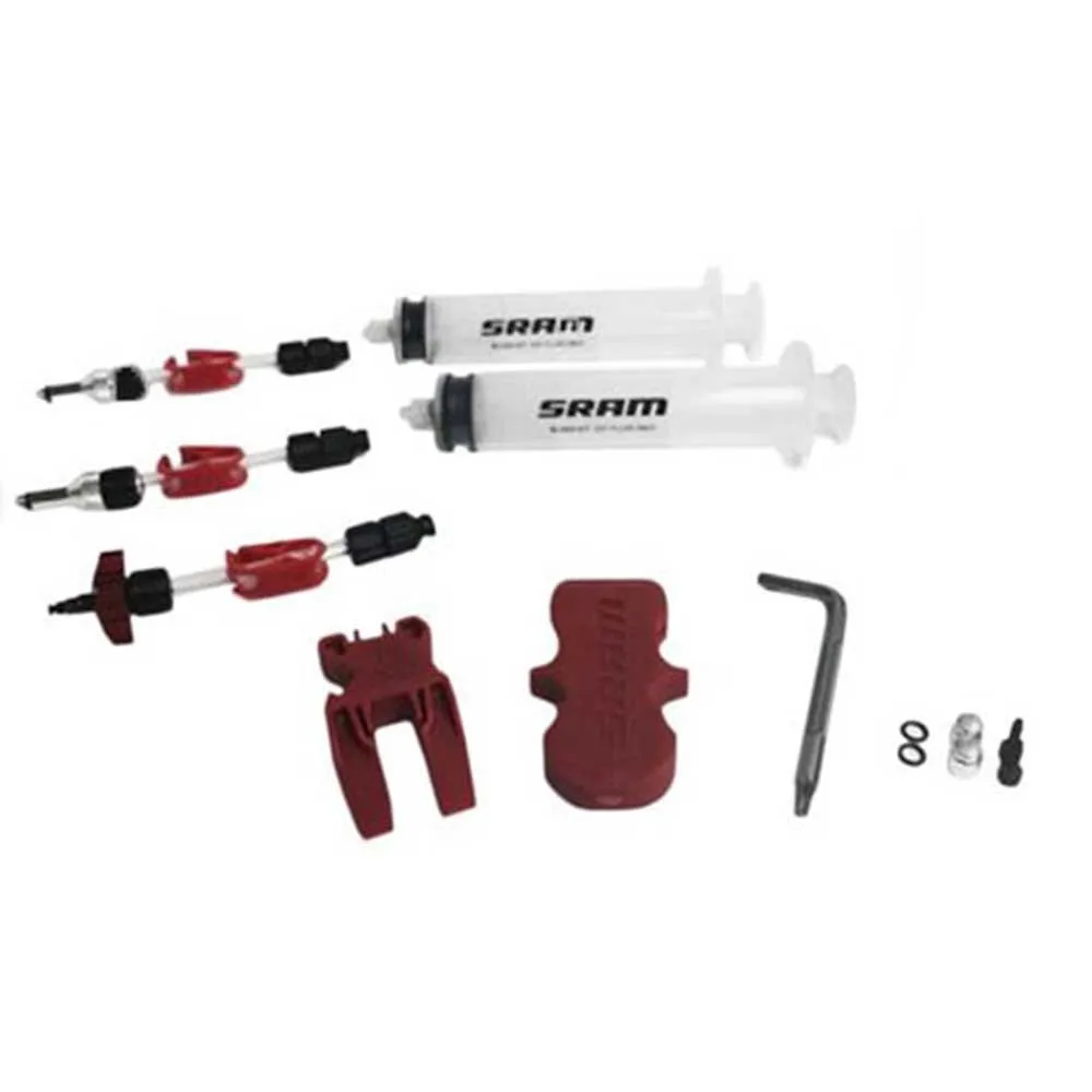SRAM Standard Brake Bleed Kit Werkzeug, Red / clear, One Size