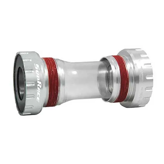 SunRace Bbm97 Tretlager-schalenadapter, Metallic, 68/73mm