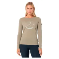 super.natural Mountain Mandala Tree Langarm-t-shirt