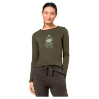 super.natural Snow Cat Langarm-t-shirt