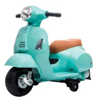 Tachan Mini Vespa 6v Blue Celeste License Fahrrad