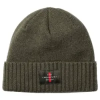The Mountain Studio Cashmere Mix Cross Logo Mütze