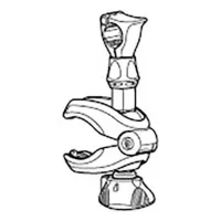 Thule Bike Arm Without Lock 122 Mm Ersatzteil