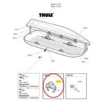 Thule Touring Fastclick Roof Box Clamp Ersatzteil