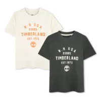 Timberland T60426 Kurzarm-t-shirt 2 Einheiten