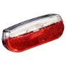 Trelock Ls 812 Trio Flat Rb Rücklicht, Red, One Size