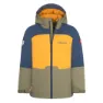 Golden yellow / mystic blue / moss