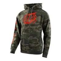 Troy Lee Designs Cropped Badge Kapuzenpullover