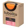 Tubolito Bmx Schrader 42 Mm Fahrradschlauch, Orange, 24", 1.50-2.50