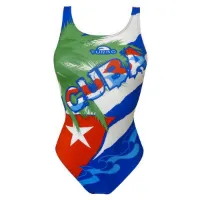 Turbo Cuba Palmera Badeanzug