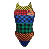 Turbo Tartan College Badeanzug