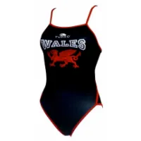 Turbo Wales Dragon Badeanzug Mit Dünnen Trägern