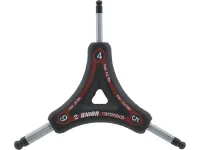 Unior Bike Tools Y-Schlüssel Innensechskant mit Kugelkopf 1781/2HXS
