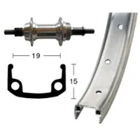Winora Aluminium Wheel 6-7s 26´´ Hinterrad