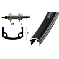 Winora Schurmann Sport 6-7s 26´´ Hinterrad