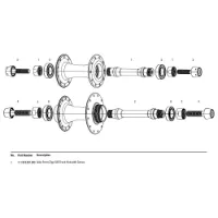 ZIPP 333 Track Vorderradachse