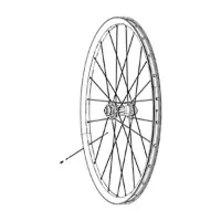 ZIPP Tubeless Presta Valve 23 Mm 60 Mm Felgenband 2 Einheiten