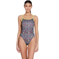 Zoggs Printed Rayback E Plus Badeanzug